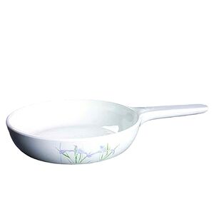 Vintage Corningware Skillet in Shadow Iris 7" Waffle Bottom